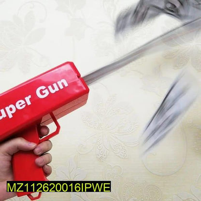 Super Money Gun Red Party Gift Toy for Kids