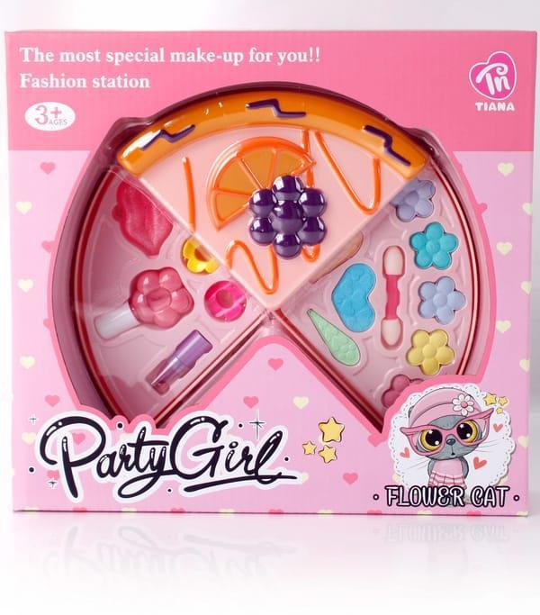 Pizza Shape Makeup Kit for Girls Ages 3+