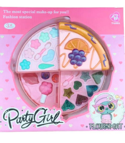 Pizza Shape Makeup Kit for Girls Ages 3+