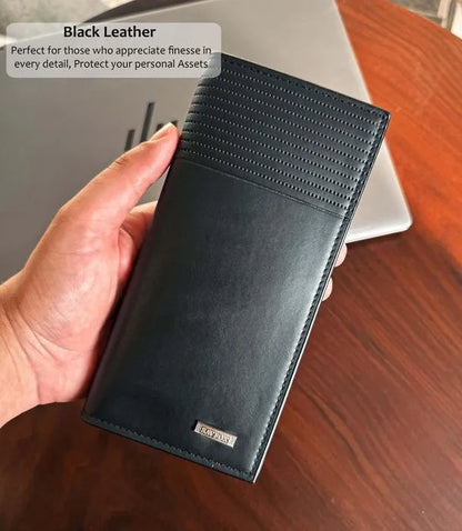 Multi Color Leather Wallet for Men Women Slim Design