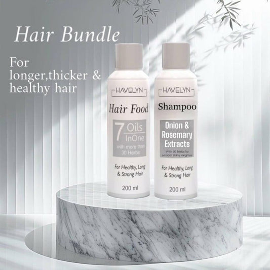 2 in 1 Hair Oil & Shampoo Set 200ml