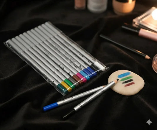 12 Color Eyeshadow Pencils for Pakistani Brides & Partygoers