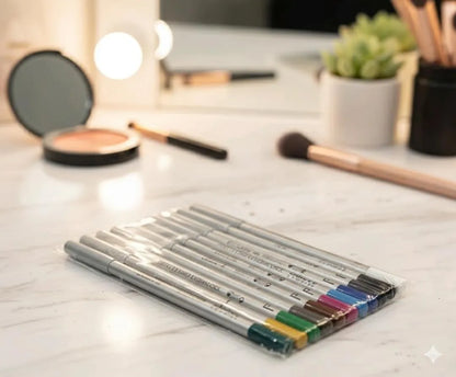 12 Color Eyeshadow Pencils for Pakistani Brides & Partygoers