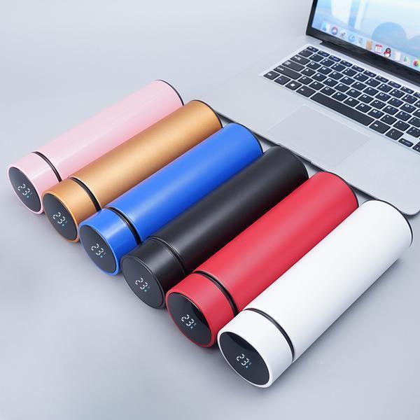 500ml Insulated Water Bottle Stainless Steel, 4 Colors