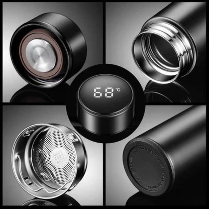 500ml Insulated Water Bottle Stainless Steel, 4 Colors