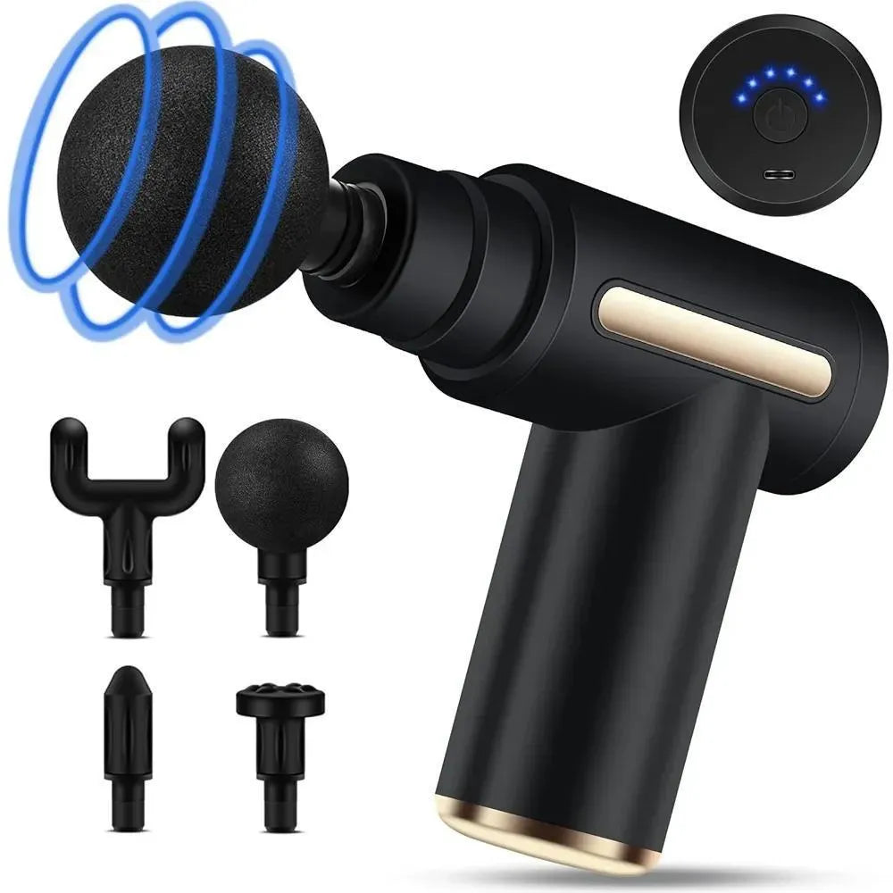 Mini Rechargeable Massager Gun for Office Yoga Fitness Relief