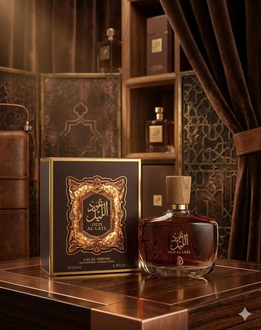 Men Oud Perfume Brown Long Lasting Mood Enhancer
