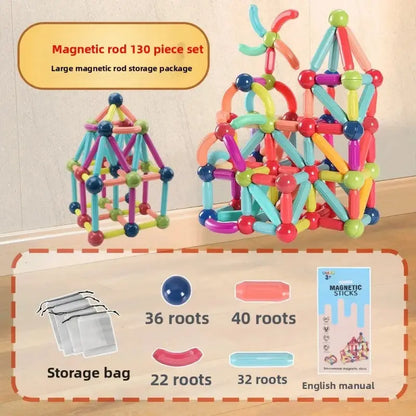 Girl's Rayon Magnetic Building Set