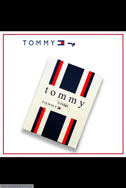 Tommy Hilfiger Men Cotton Vests White Striped Pack of 3