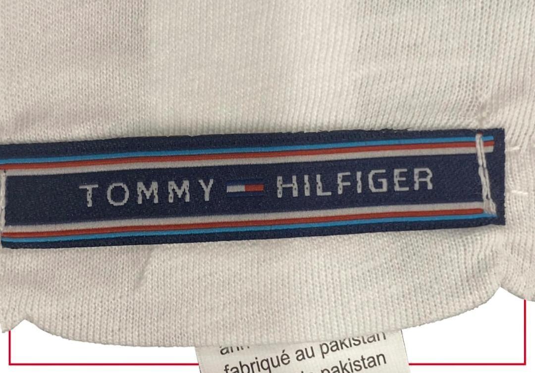 Tommy Hilfiger Men Cotton Vests White Striped Pack of 3