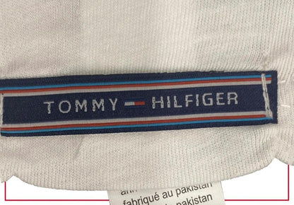 Tommy Hilfiger Men Cotton Vests White Striped Pack of 3