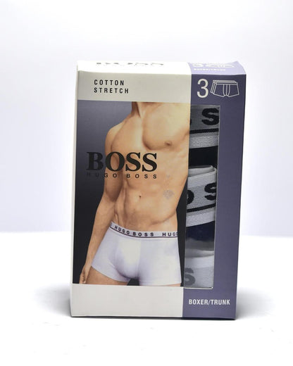 Hugo Boss Cotton Stretch Boxers 3 Pack Multicolor