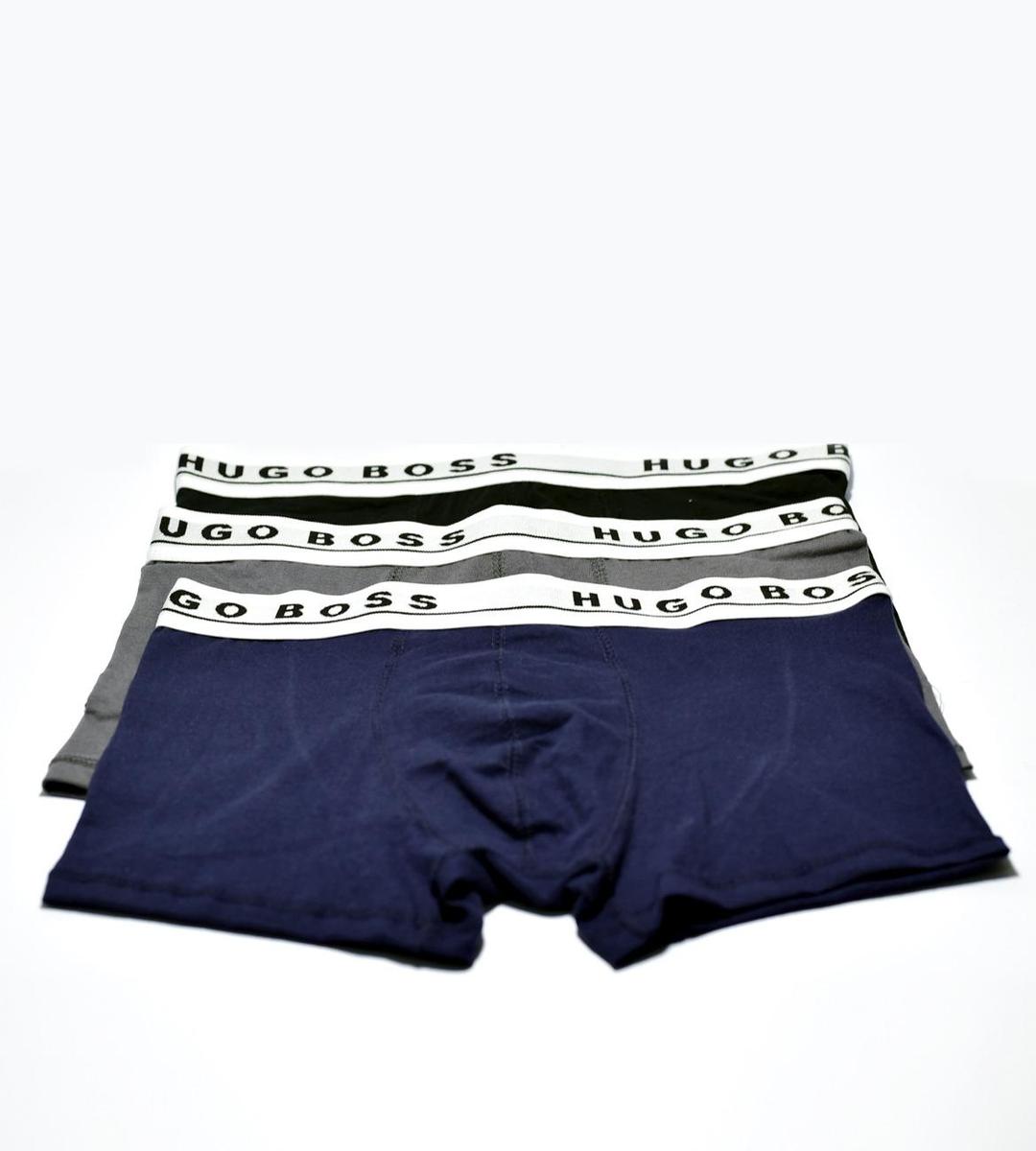 Hugo Boss Cotton Stretch Boxers 3 Pack Multicolor