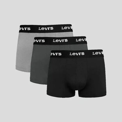 Levi's Men Cotton Boxers 3 Pack Small Multicolor
