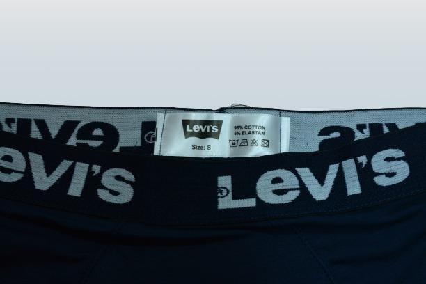 Levi's Cotton Stretch Briefs Navy Brown Black