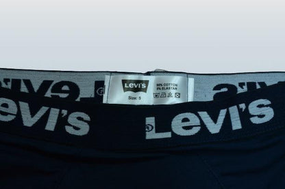 Levi's Cotton Stretch Briefs Navy Brown Black