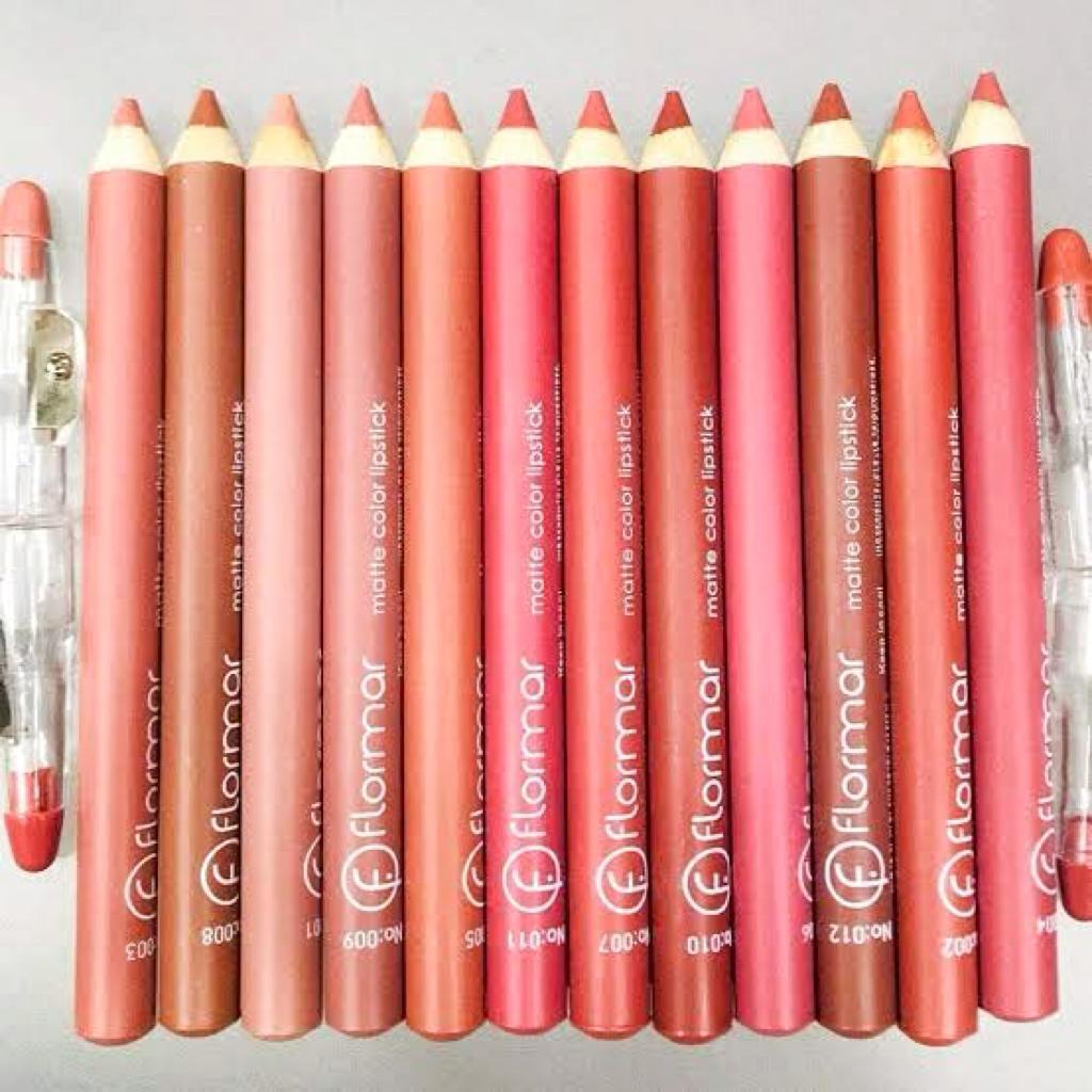 Matte Lip Pencil Pack of 12 Shades