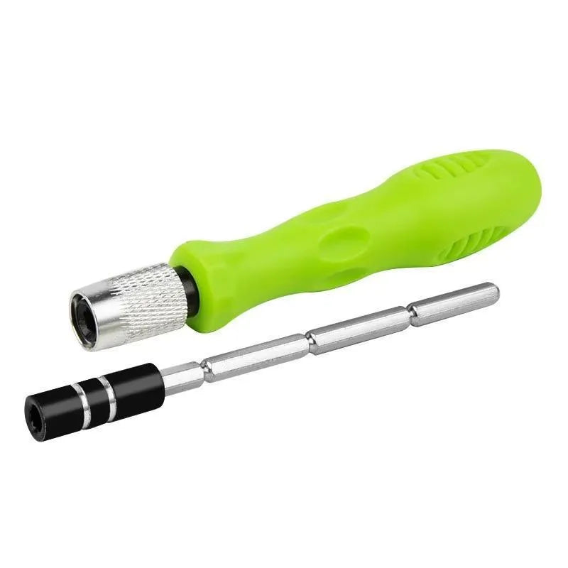 Screwdriver Set 32 Bits Green Handle