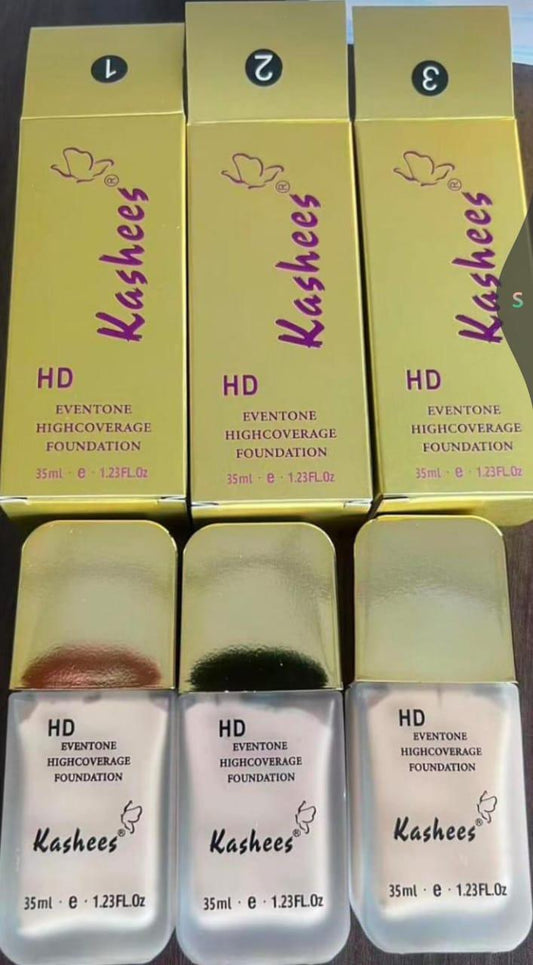 HD Eventone High Coverage Foundation 35ml Gold Packaging