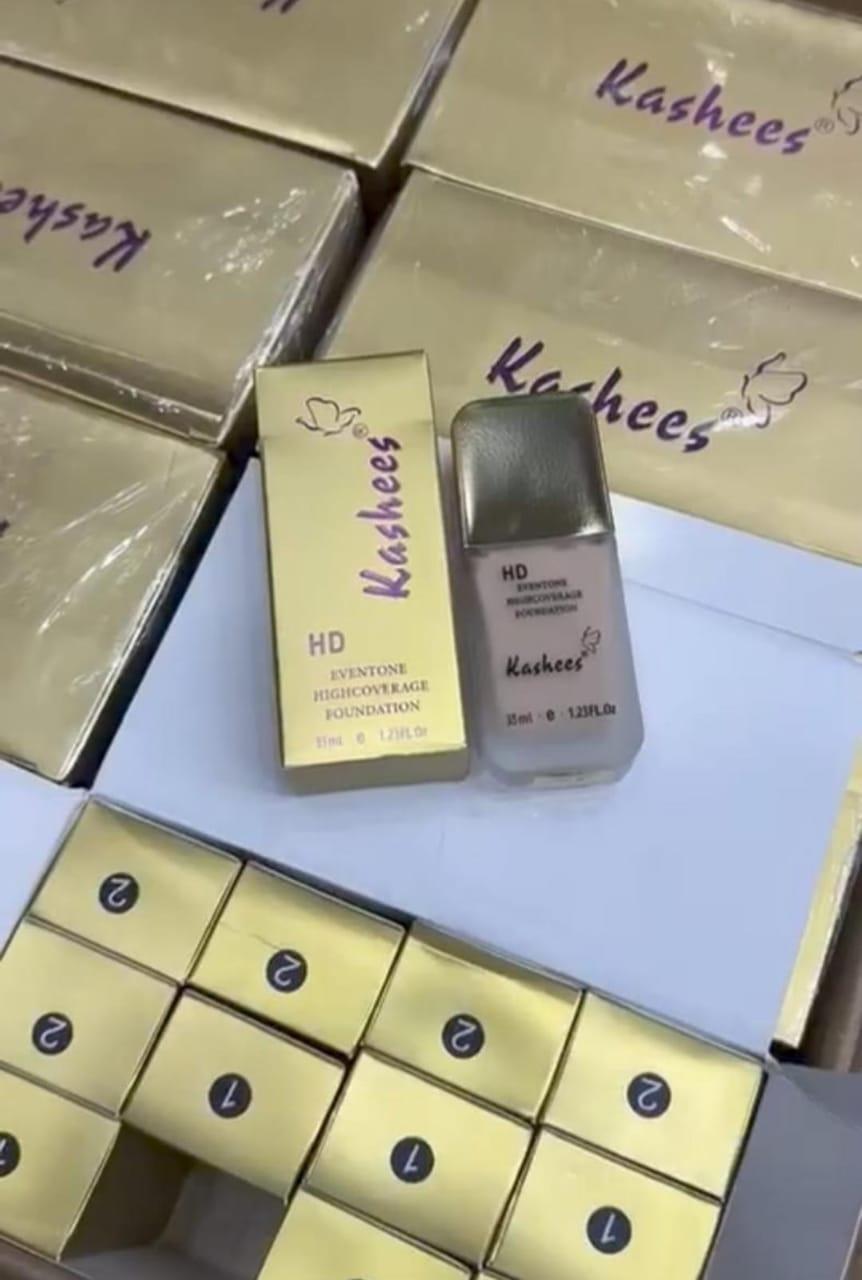 HD Eventone High Coverage Foundation 35ml Gold Packaging