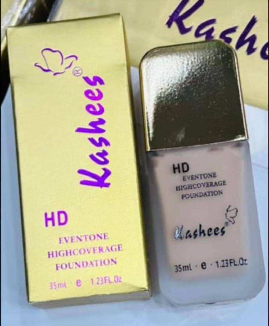 HD Eventone High Coverage Foundation 35ml Gold Packaging