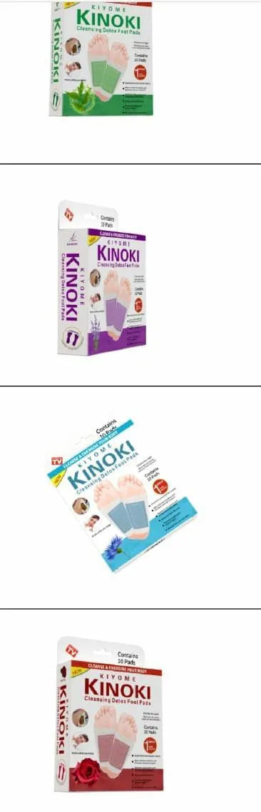 Kinoki Cleansing Detox Foot Pads 100 Pcs Cotton