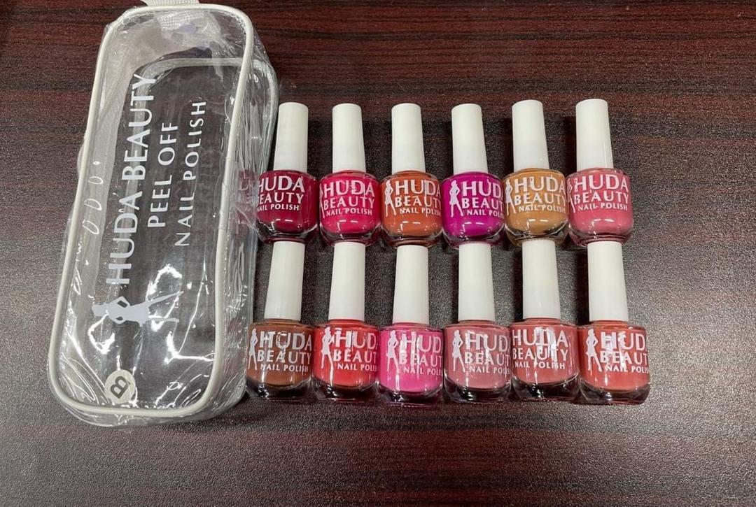 Peel Off Nail Polish 12 Pcs Quick Drying Resists Peeling