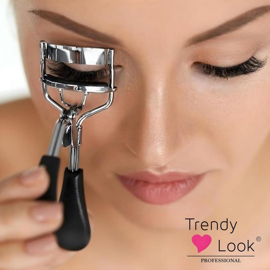 Reusable Eyelash Curler for Women Metal Pinch-Free Long Lasting Curls