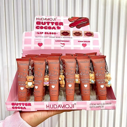 Huda Beauty Matte Lip Gloss Brown 10g