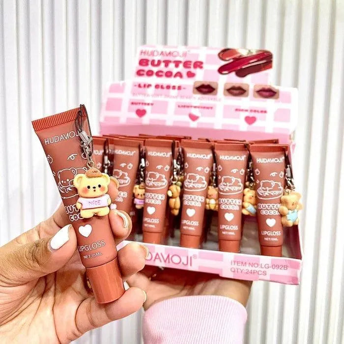 Huda Beauty Matte Lip Gloss Brown 10g