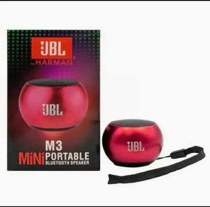 JBL M3 Mini Portable Bluetooth Speaker Red Bassful