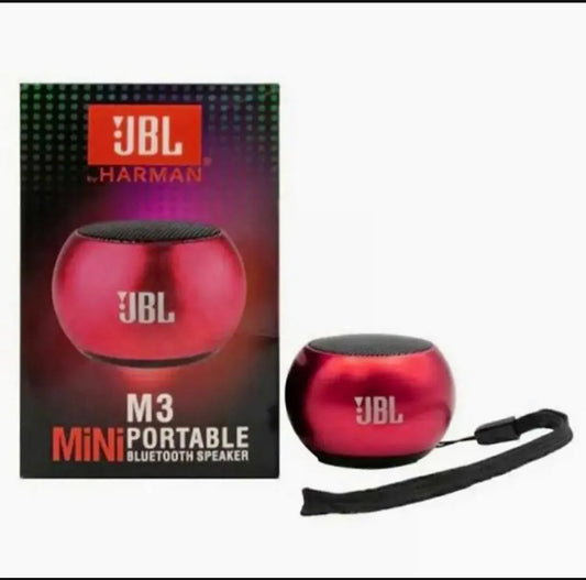 JBL M3 Mini Portable Bluetooth Speaker Red Bassful