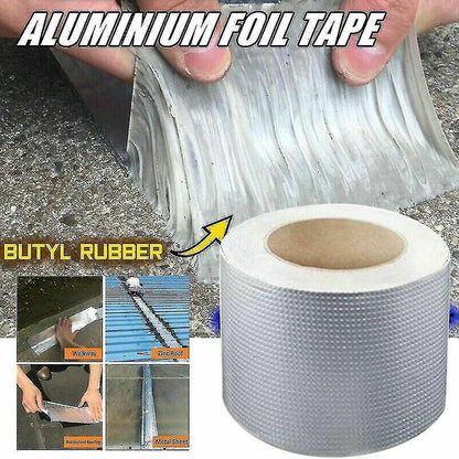 Aluminum Waterproof Tape 2" Silver Leak Repair