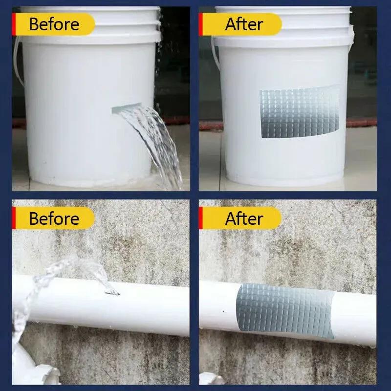 Aluminum Waterproof Tape 2" Silver Leak Repair