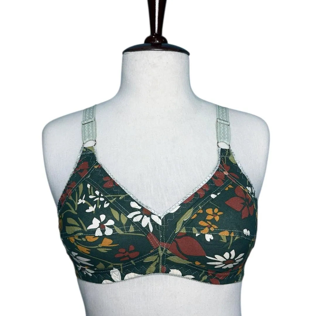 Cotton Printed Bra Set Pack of 5 Non-Padded