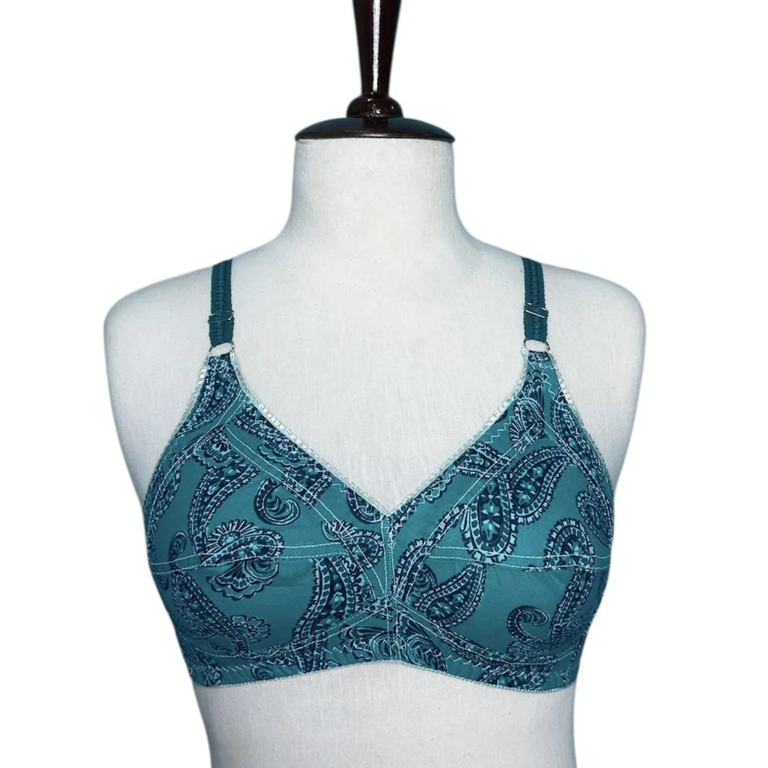 Cotton Printed Bra Set Pack of 5 Non-Padded