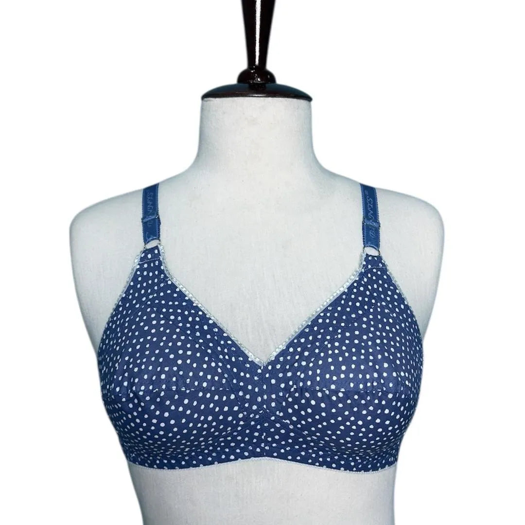 Cotton Printed Bra Set Pack of 5 Non-Padded