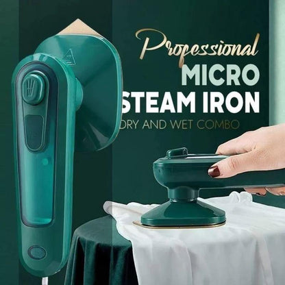 Professional Micro Steam Iron Green Dry Wet Combo