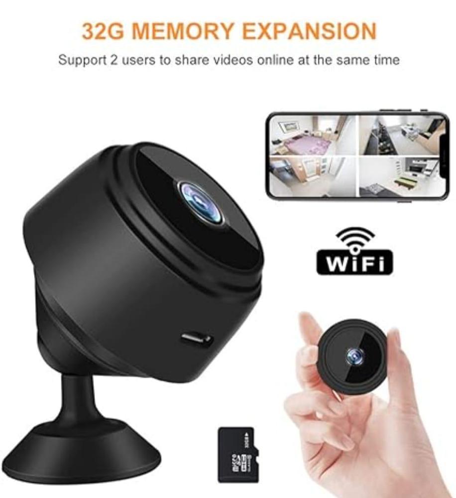 Lightweight Mini Camera with Adjustable Focus & Long Range
