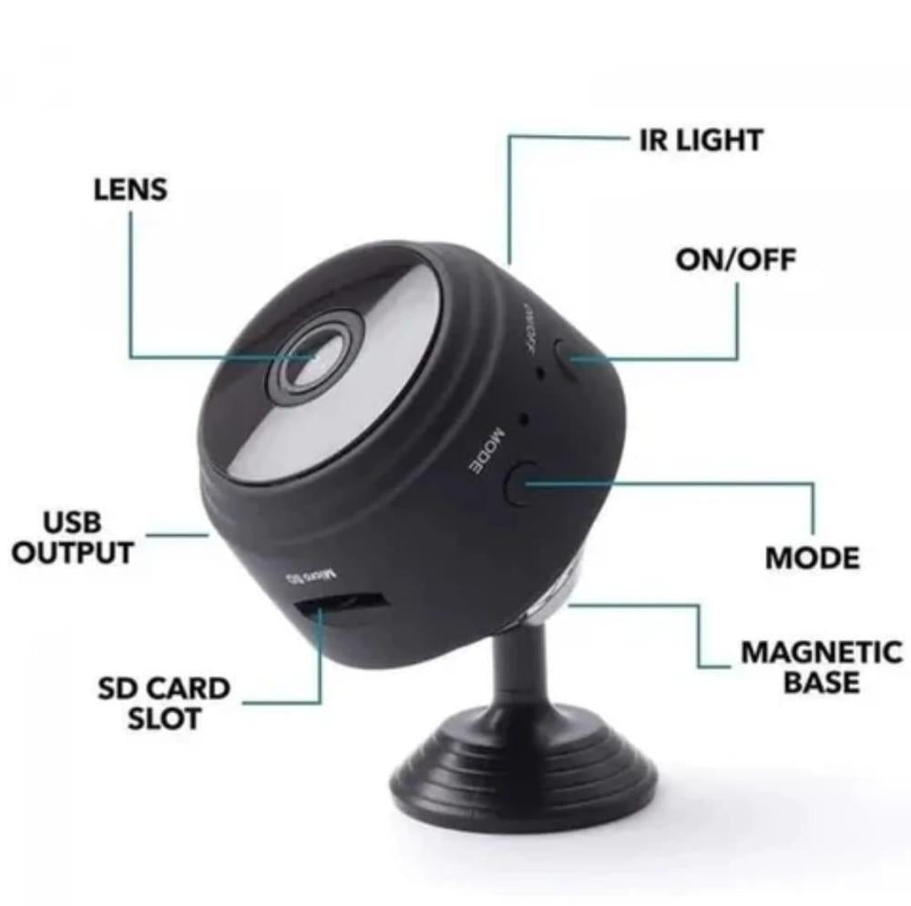 Lightweight Mini Camera with Adjustable Focus & Long Range