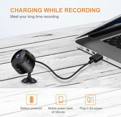 Lightweight Mini Camera with Adjustable Focus & Long Range