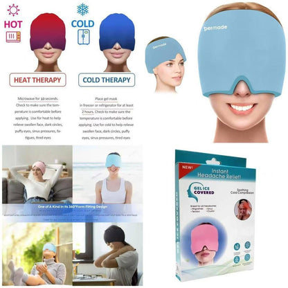 Premium Quality Head Wrap 360 Degree Cotton Pain Relief