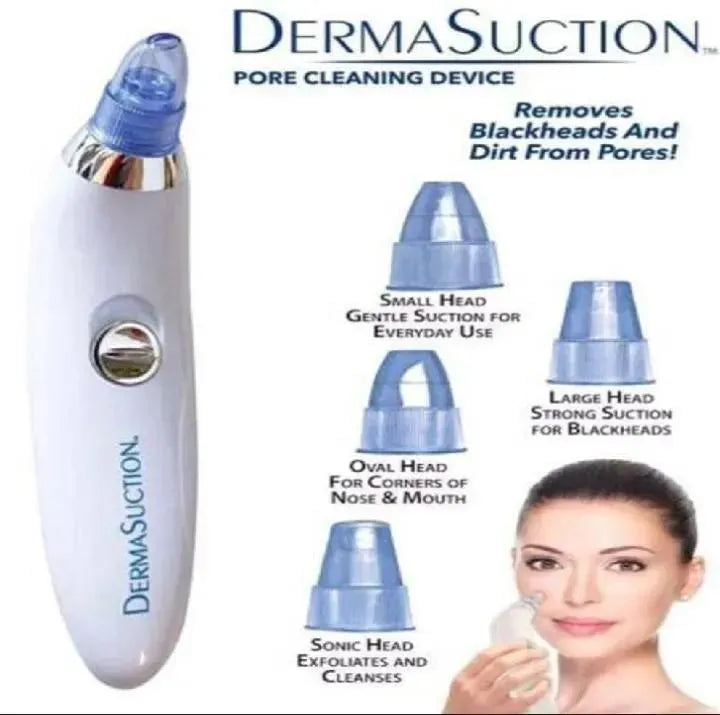 Derma Suction Tool for Clogged Pores Blackhead Removal