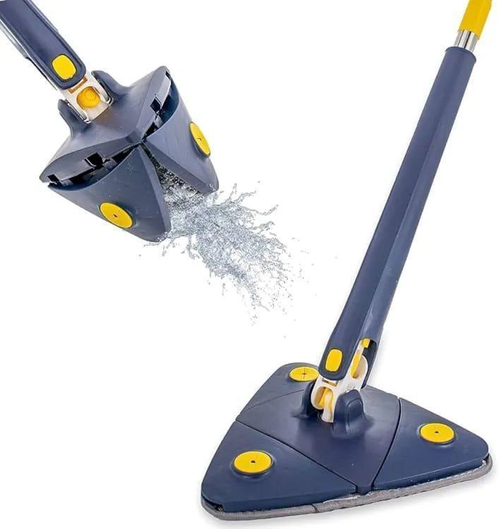 360 Degree Triangle Twister Mop Blue 130cm
