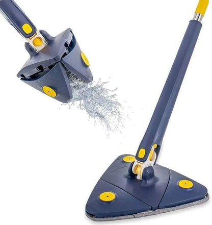 360 Degree Triangle Twister Mop Blue 130cm
