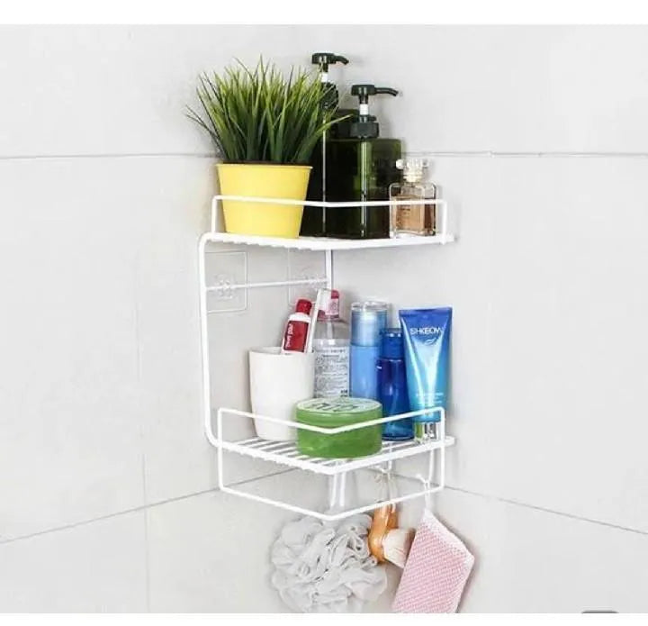 Stainless Steel Bathroom Shelf Corner Storage