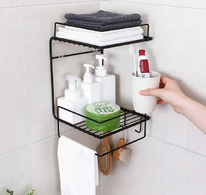 Stainless Steel Bathroom Shelf Corner Storage