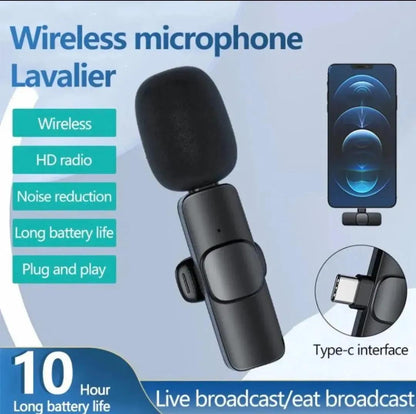 Premium Black Microphone for Home & Live Streaming Use