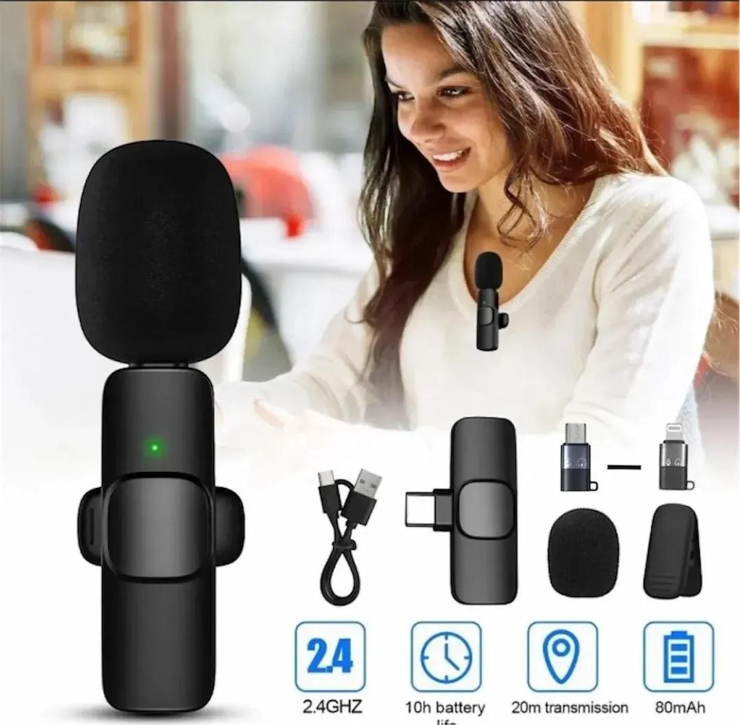 Premium Black Microphone for Home & Live Streaming Use