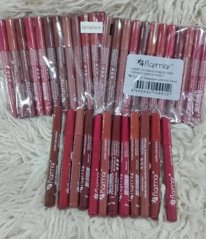 Matte Lip Pencil Set 12 Shades Pink 100g